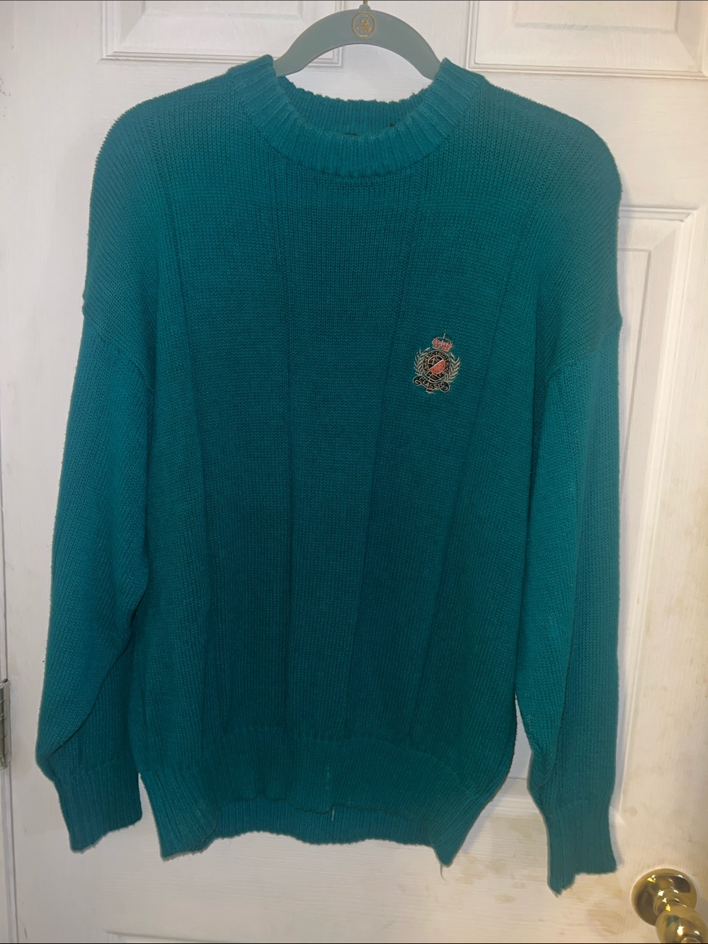 Hunting Horn Classics Green Sweater L